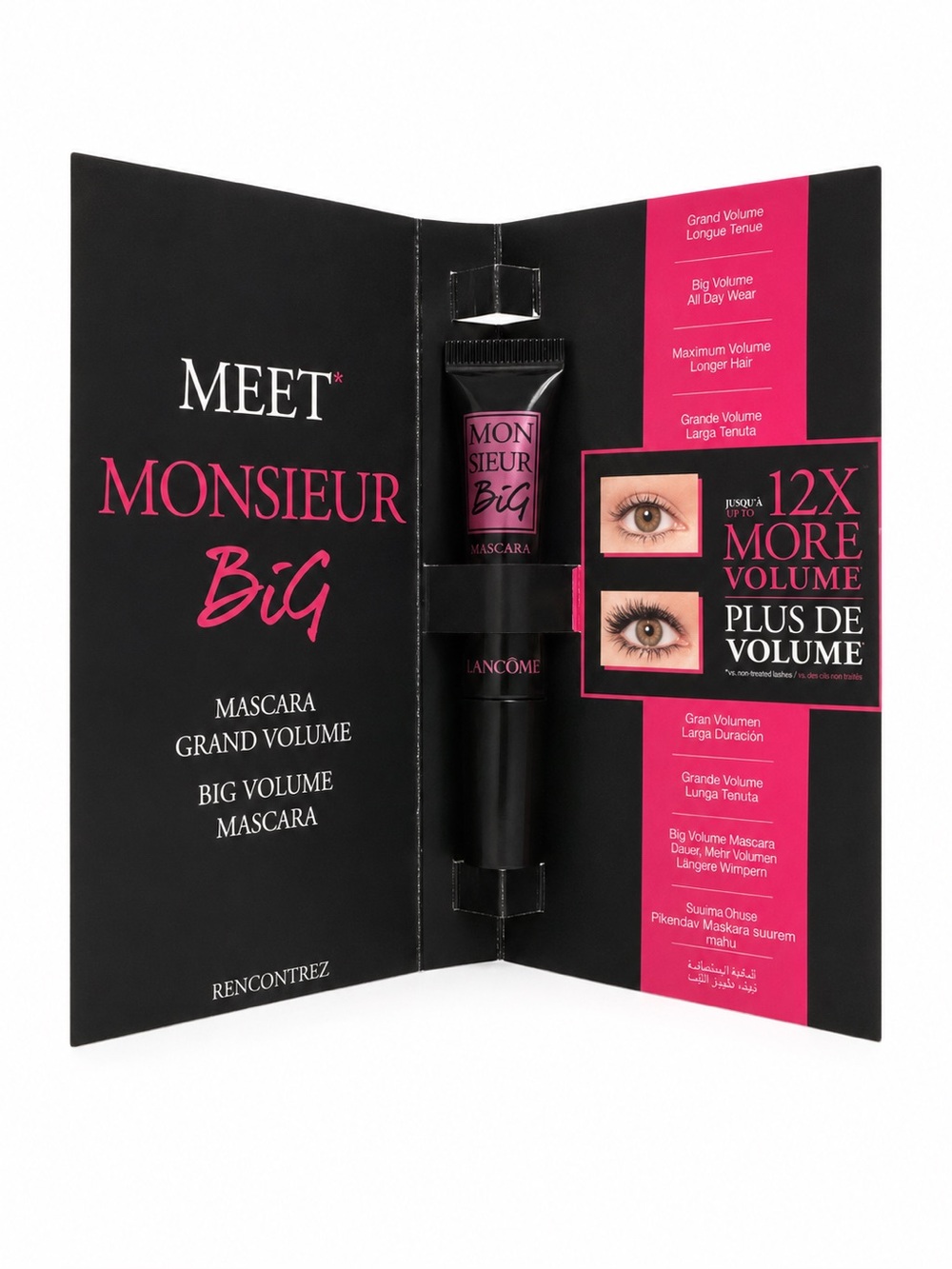 NIB Lancôme Monsieur Big Big Volume Mascara